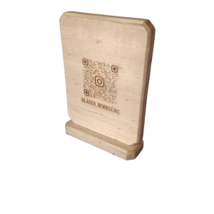Galvano de Madera Rectangular