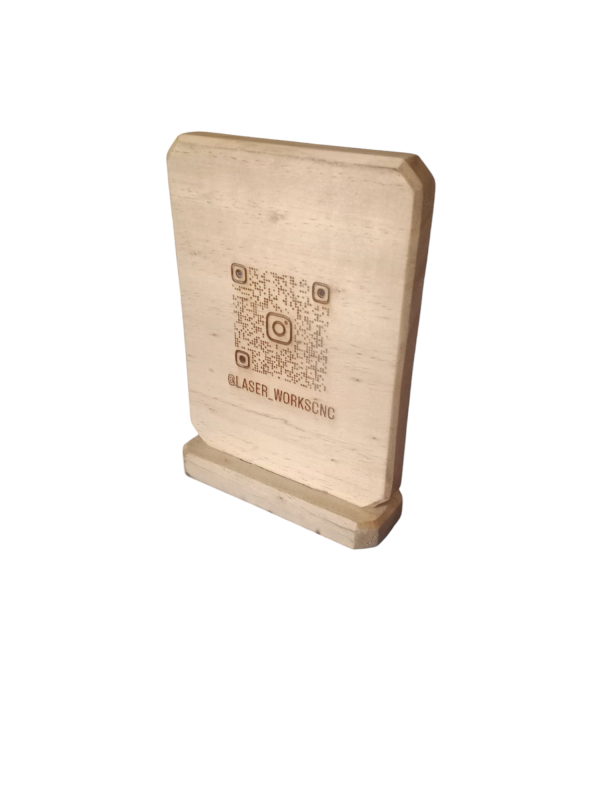 Galvano de Madera Rectangular
